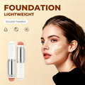 🎉BUY 1 GET 1 FREE🎉[OFFICIAL PRODUCT] BLANC Cover Cream Stick V w/ Detachable Brush - Korean Skin Care Color-Changing Foundation Stick with Collagen Capsules (0.45 oz)