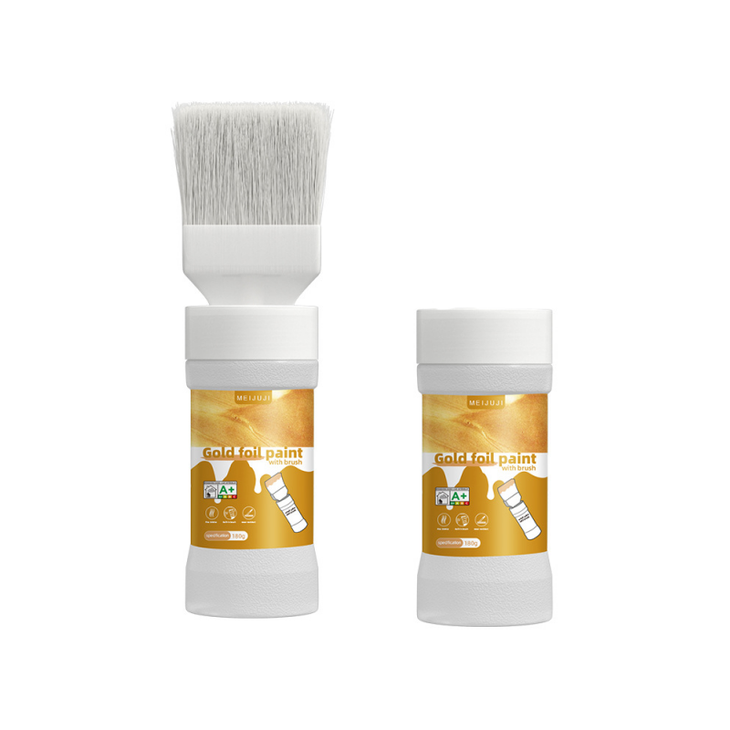 ✨New Arrival✨Water-Based Metallic Silver Paint with Built-in Brush（50% OFF）