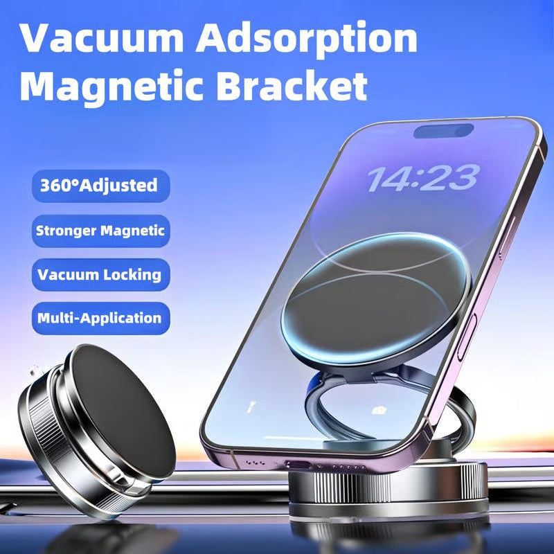 🔥Best Seller🔄360° Adjustable Vacuum Magnetic Phone Holder📱🚗