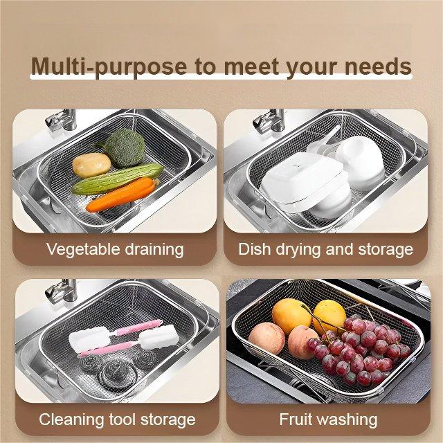 ⏳Time-limited Special⏰Expandable Over The Sink Dish Drying Rack