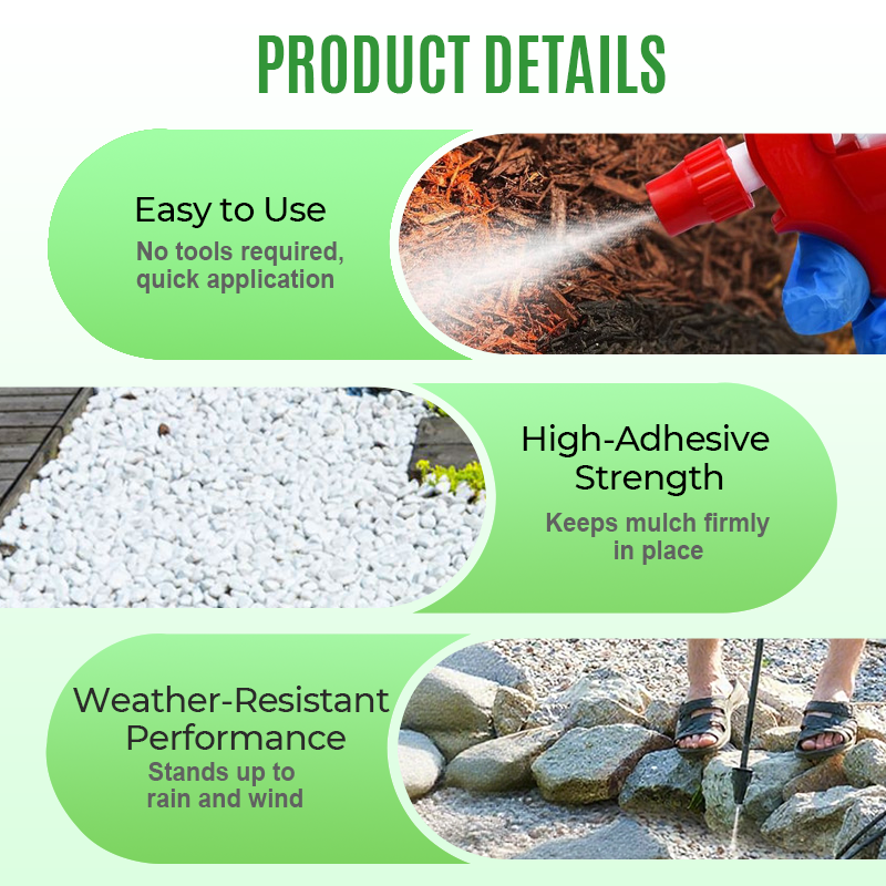 🔥 Quick-Drying Sticky Landscape Adhesive – Instant Hold, Zero Mess! 🌿✨