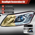 Headlight Restoration Kit for Yellowed & Foggy Lights