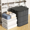 🗄️Limited Time Offer $14.99! 🛏️Large Capacity Dust-Proof Bedding Storage Bag, Heavy Duty Foldable Comforter Clothes Organizer with Handles