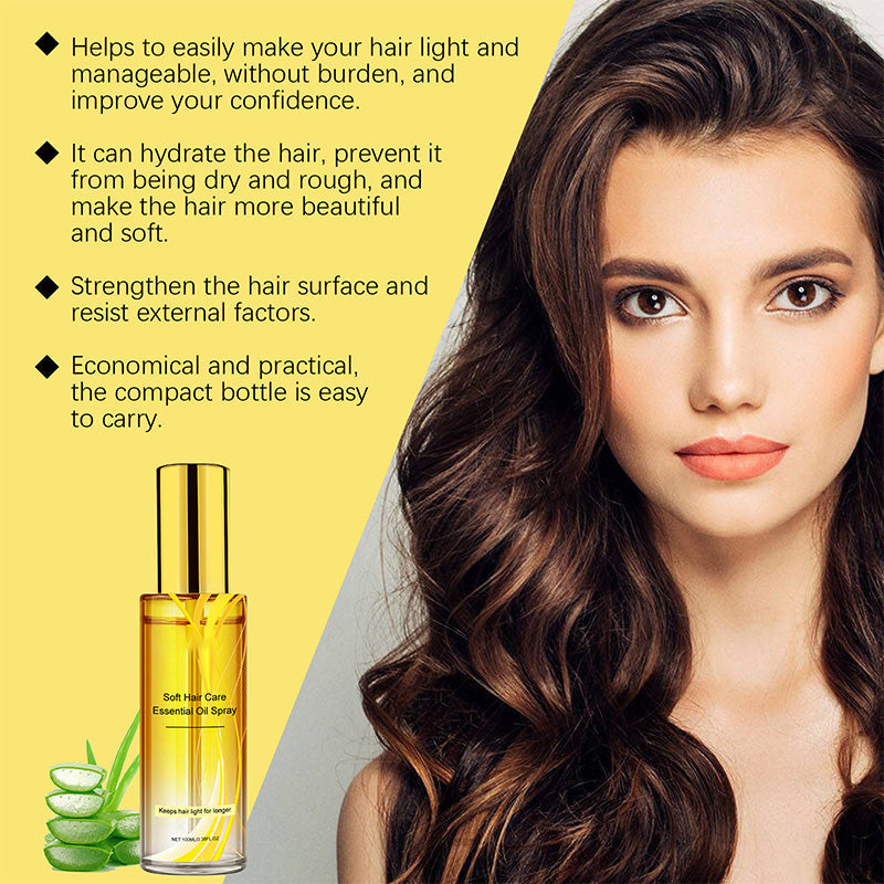 Lightweight Nourishing Hair Essential Oil
