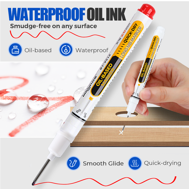 Precision Tip Quick-Dry Oil-Based Marker Pen