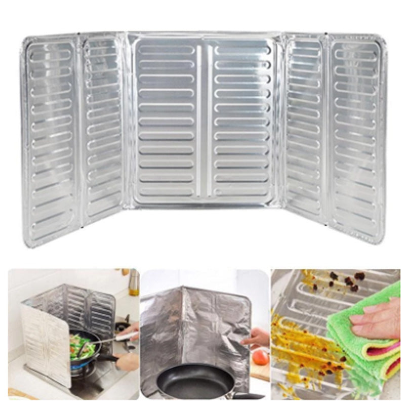 Kitchen Oil Splatter Guard Shield